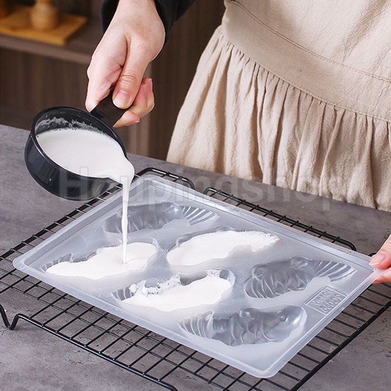 Khuôn Làm Bánh Hình Cá Koi 3D Độc Đáo