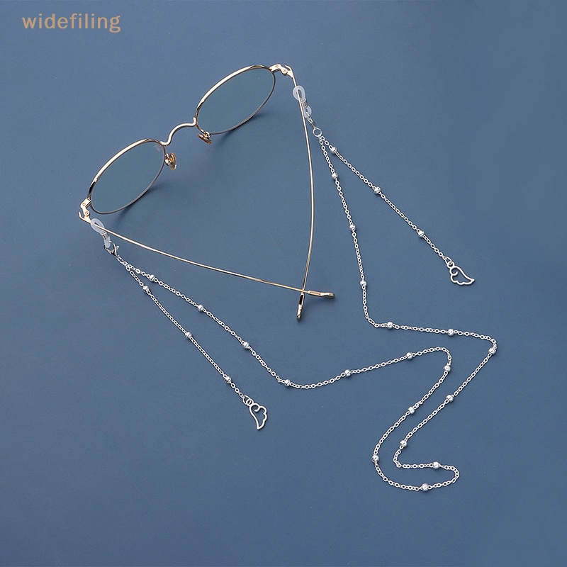 Dây Đeo Mắt Kính Màu Vàng / Bạc Phong Cách Retro Dành Cho Nữ