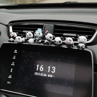 Car Interior Design Accessories Lesser Panda Dashboard Rearview Mirror Car Panda Decoration Car Car Interior Decoration Supplies OUnd