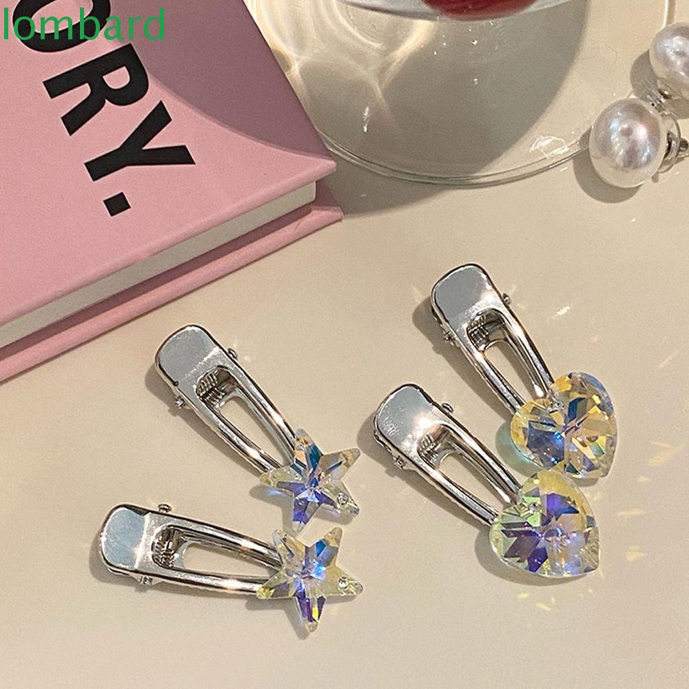 LOMBARD Kẹp TóC HìNh Ngôi Sao TráI Tim Dễ Thương Cho Bé GáI