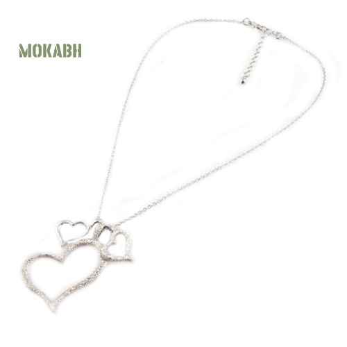 Vòng cổ Họa Tiết Ba Trái Tim Thời Trang