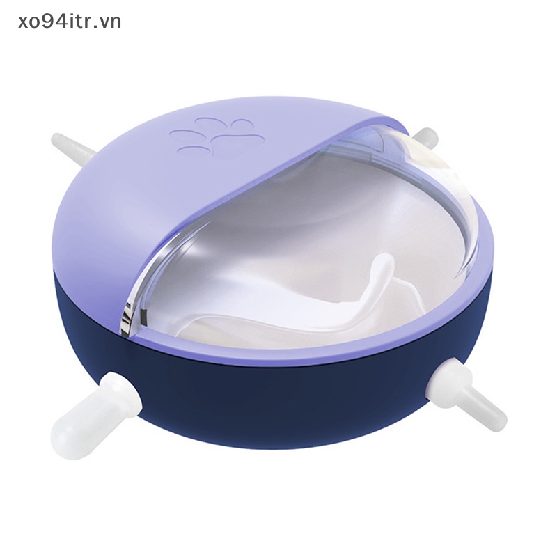 Xoitr Bát Đựng Sữa 4 Núm Vú Giả Tự Động Cho Cún Con / Chó Con / Mèo / Chó Con