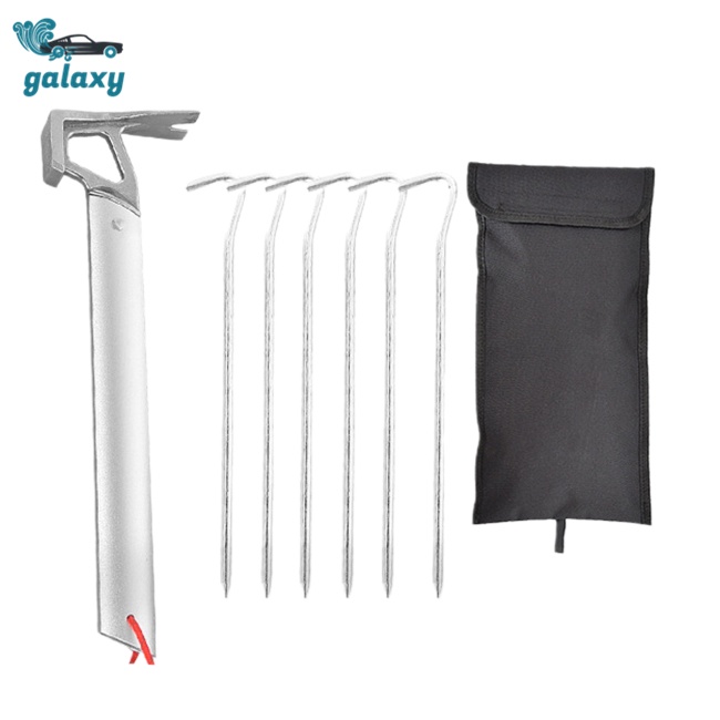 Galaxy Bộ Cọc Dựng Lều Dài 22cm Cho Hoạt Động Cắm Trại Ngoài Trời