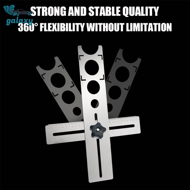 Galaxy Thước Định Vị Gạch Men Bằng Thép Không Gỉ Đa Năng Có Thể Điều Chỉnh