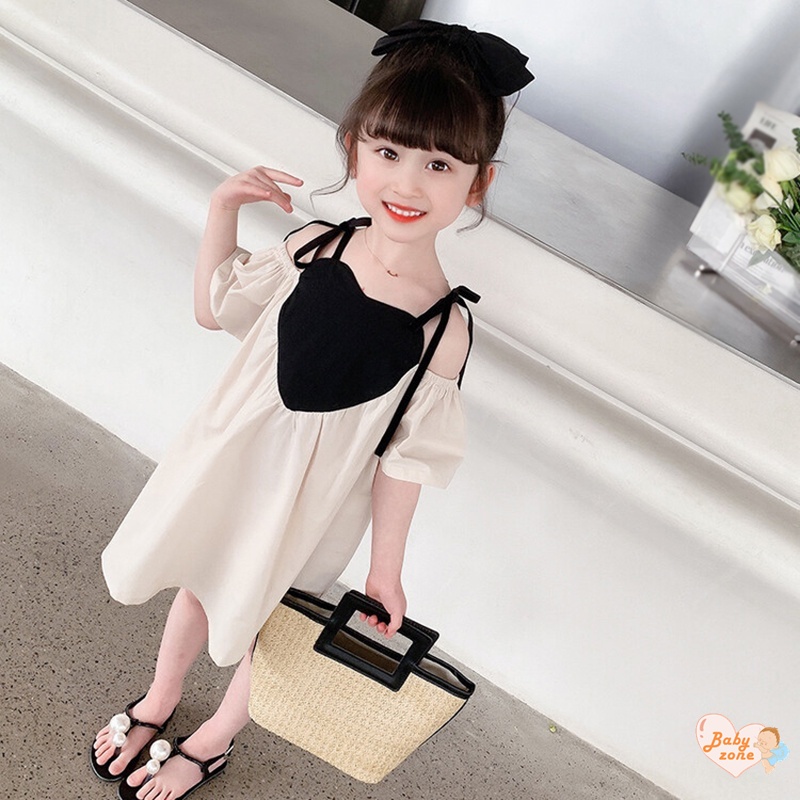 Khung Thành Cho Bé Chất Lượng Cao❤Đầm Công Chúa Tay Phồng Thời Trang Mùa Hè Xinh Xắn Cho Bé Gái