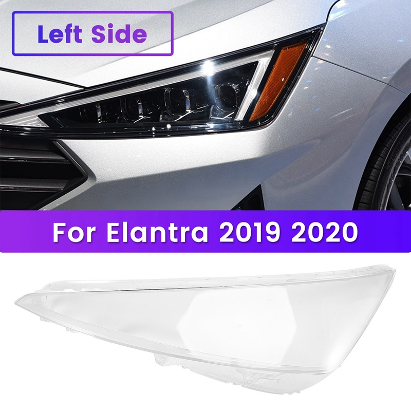 Ốp Đèn Pha Chất Lượng Cao Cho Xe Hơi Hyundai Elantra 2019 2020