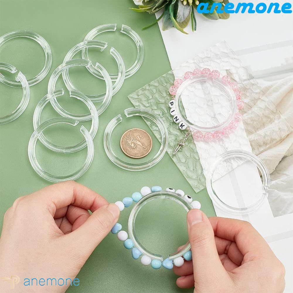 Set 10 Giá Đỡ Trưng Bày Vòng Tay Bằng Acrylic Trong Suốt