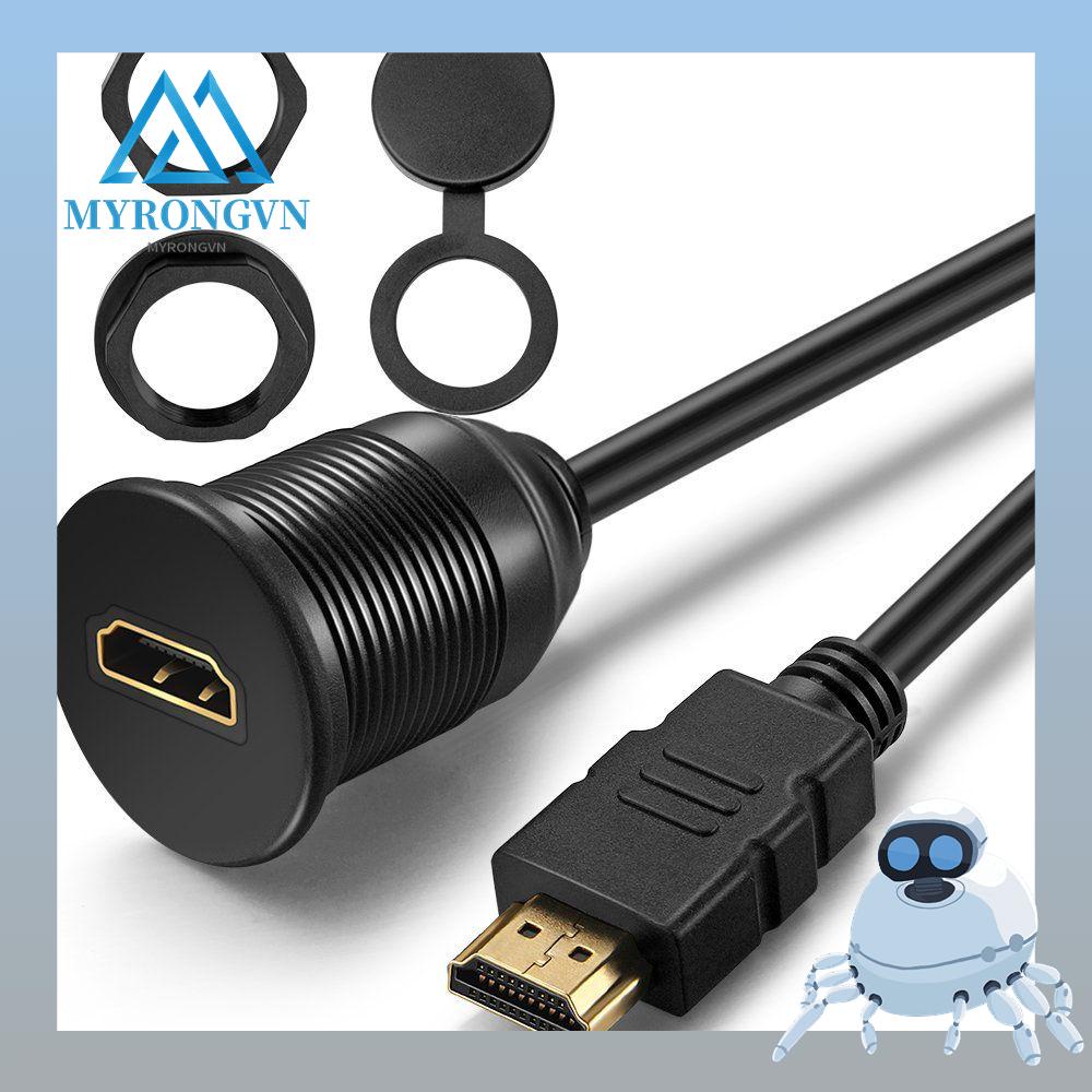 MYRONGVN Bảng Điều Khiển Có Cáp HDMI 4K Chống Nước Cho Xe Máy