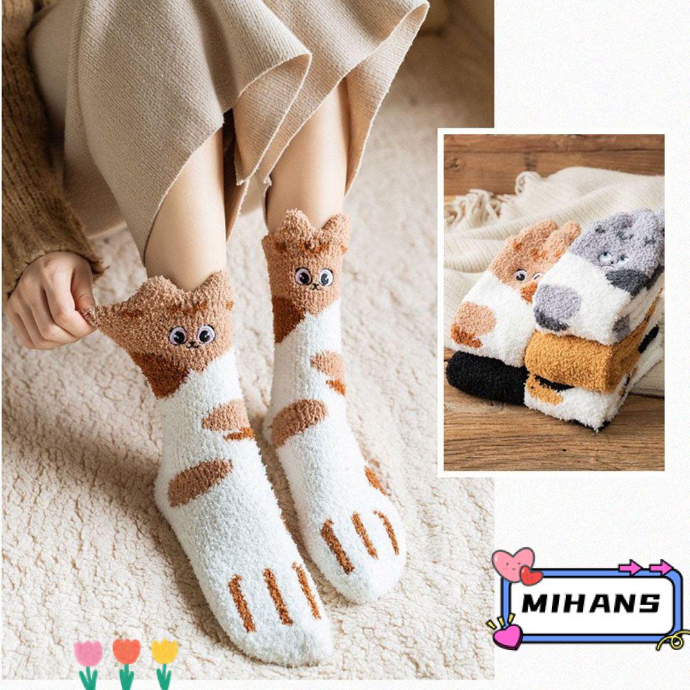 MIH Vớ Nhung San Hô Mềm Mại Giữ Ấm Mùa Đông