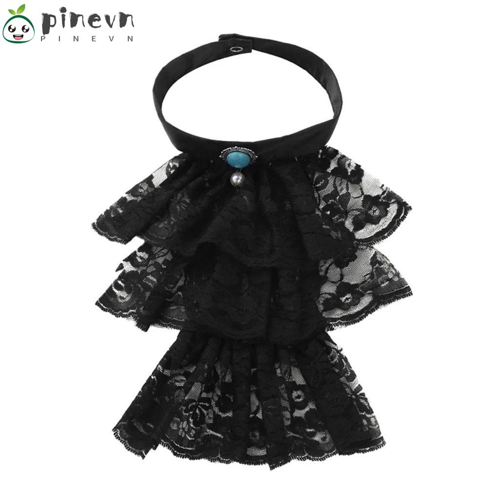 Cổ Áo Ren Nhún Bèo Hóa Trang Victorian Bằng Vải Tulle Cho Sân Khấu / Tiệc Tùng