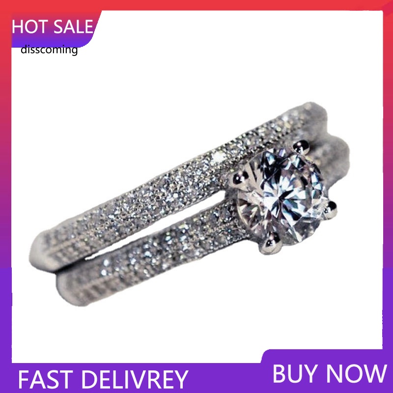 Áo Thun In Hình SL SL SL SL Thời Trang Cá Tính| Nhẫn Đính Hôn Đính Đá Zircon Phong Cách Thời Trang Âu Mỹ