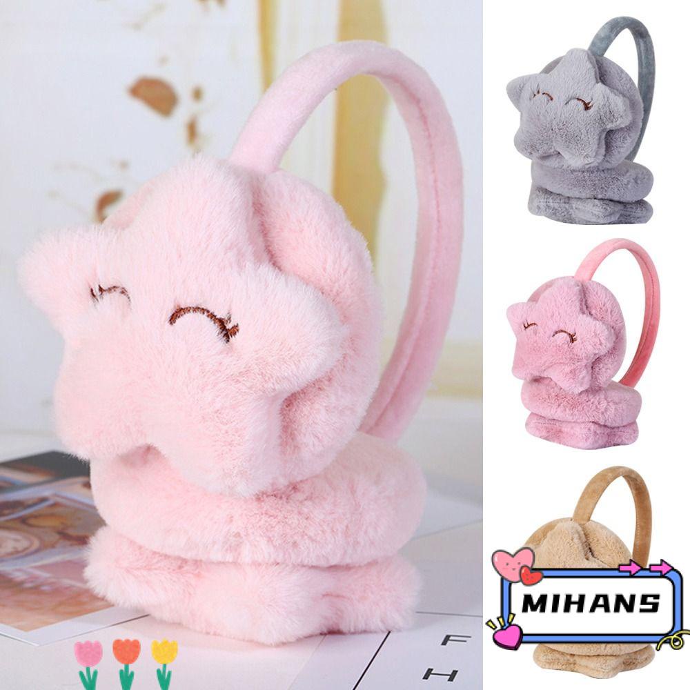 MIH Bông Chụp Tai Giữ Ấm Mềm Mại Kiểu Dáng Đáng Yêu