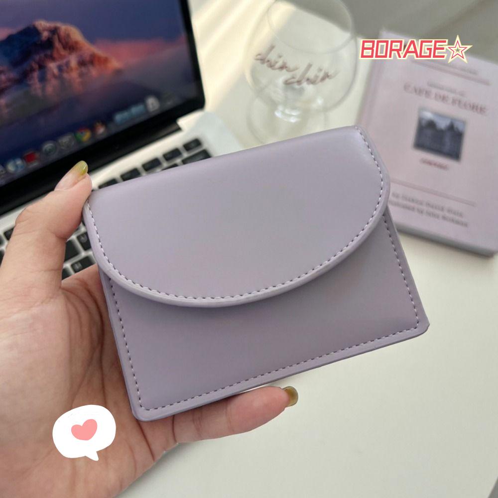 BORAG Ví Da Thật Cỡ Lớn Thiết Kế Trẻ Trung Hợp Thời Trang Cho Bạn Gái