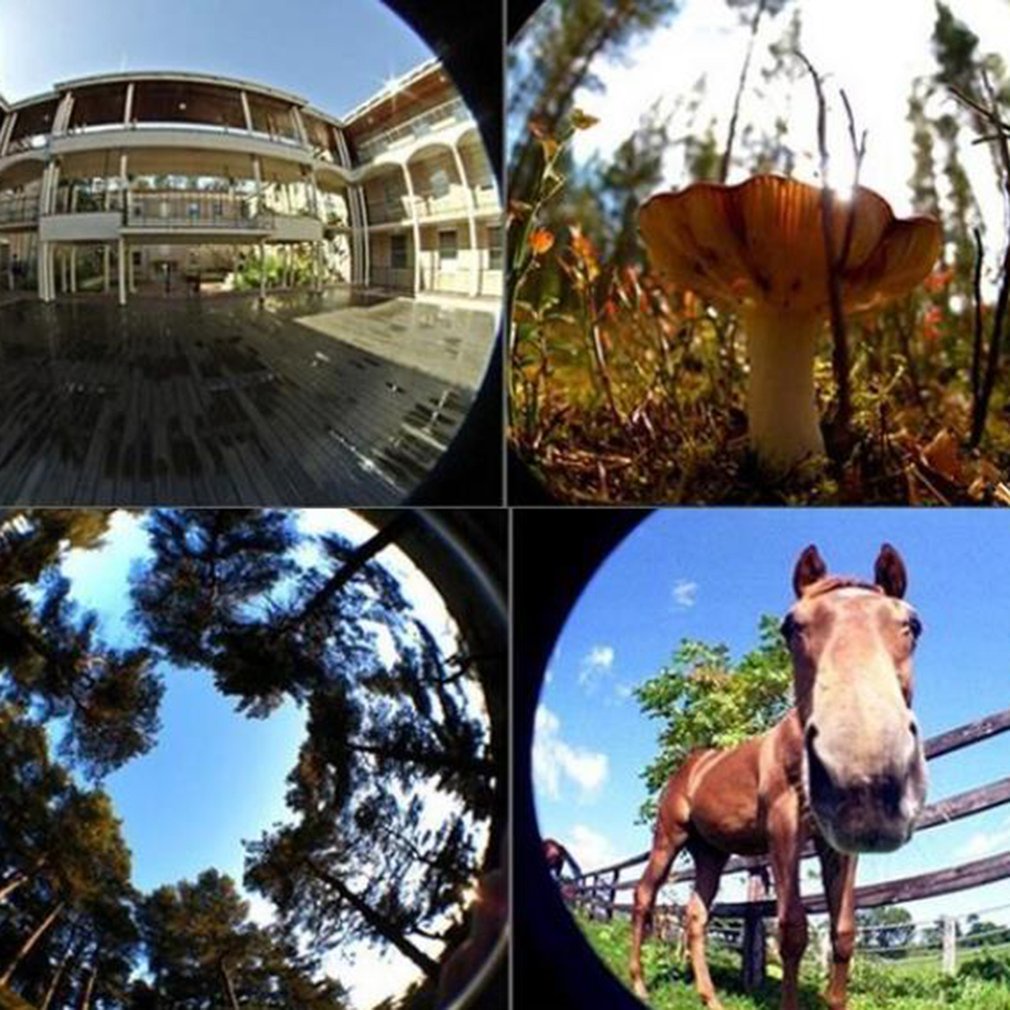 3 In 1 Mobile Phone Lens Fish Eye Smartphone Wide Angle Macro Camera Lens Kit