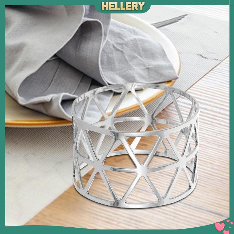 Set 6 Vòng Giữ Khăn Ăn Trang Trí Thời Trang Cho Tiệc Cưới