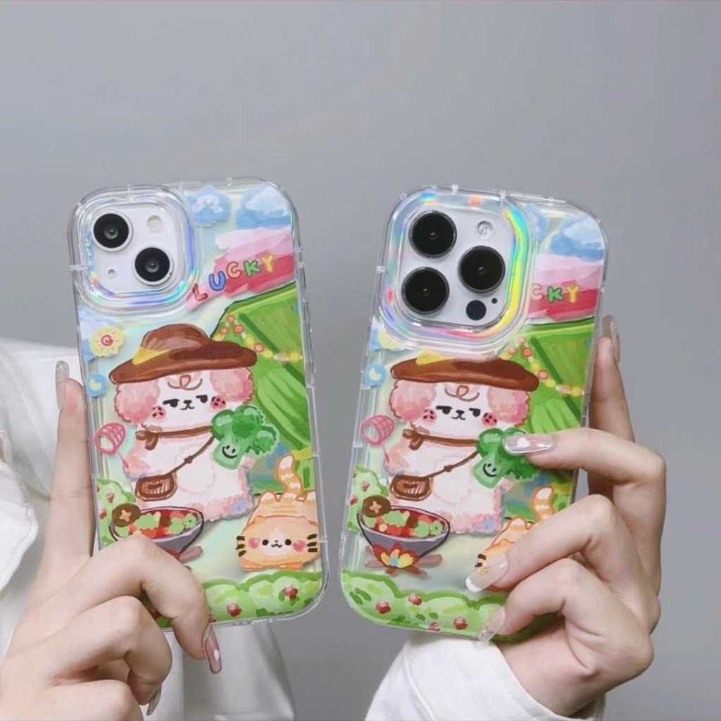 Ốp Điện Thoại Mềm Chống Sốc In Hình Thỏ Cho Iphone 11 / pro13 8p 12 14 / 7 / xr xsmax