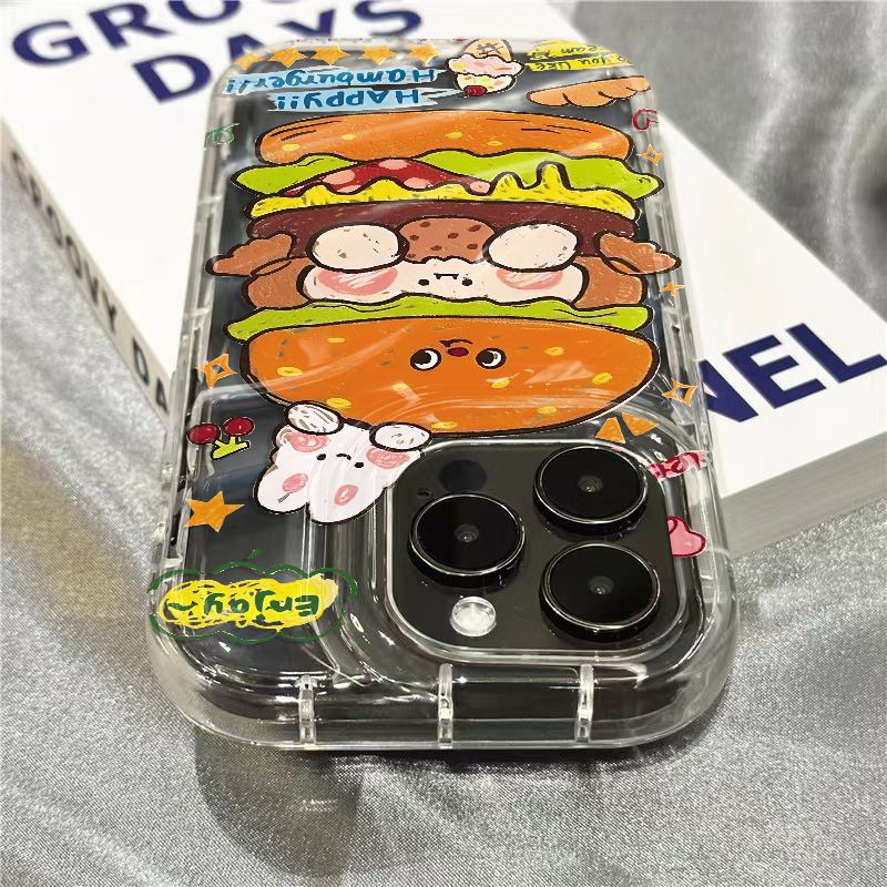 Ốp Điện Thoại Mềm Trong Suốt In Hình Thỏ Bánh Quy Cho Iphone 14Promax 1312 / 11 7 / 8plus xr / XSUG