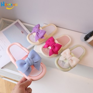 Dép sandal đế mềm chống trượt đính nơ dễ thương cho bé gái