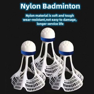 3PCS Badminton Windproof Outdoor Shuttlecocks for Training Badminton A