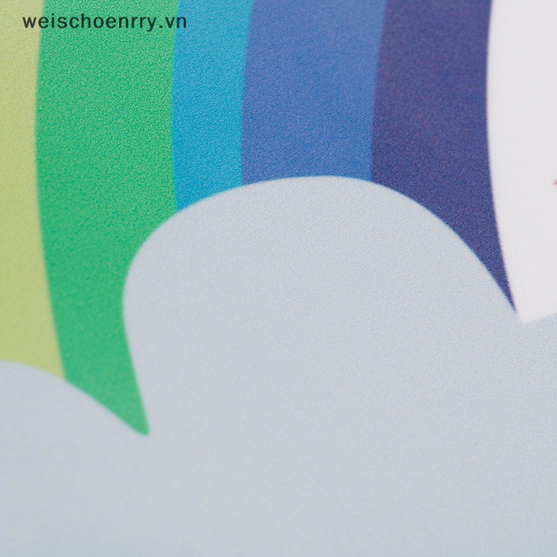 Sticker Dán Tường Họa Tiết Ngôi Sao Mưa Dễ Thương Bắt Mắt