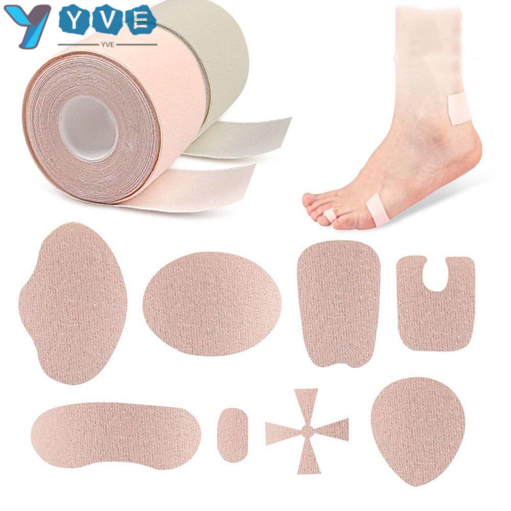 YVE Miếng Dán Gót Chân Bằng Flannel Có Thể Cắt Rời Chăm Sóc Bàn Chân