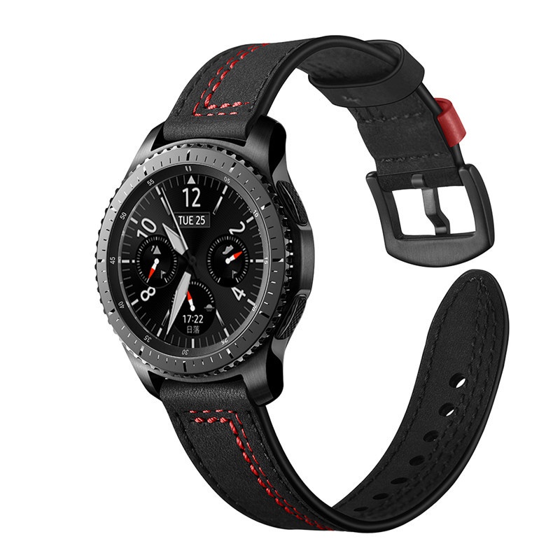 Dây Đeo Tay Bằng Da Mềm Tháo Lắp Nhanh Cho Zeblaze Ares 3 Pro Vibe 7 Pro