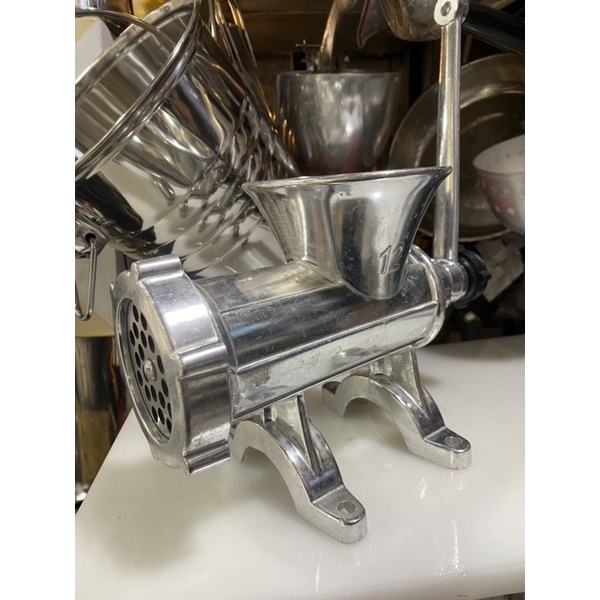 Máy Xay Thịt Bằng Tay, Cối Xay Thịt Bằng Tay Aluminium Alloy, Cối Xay Thịt Quay Tay Kim Loại. Xay Thịt Cá Cua
