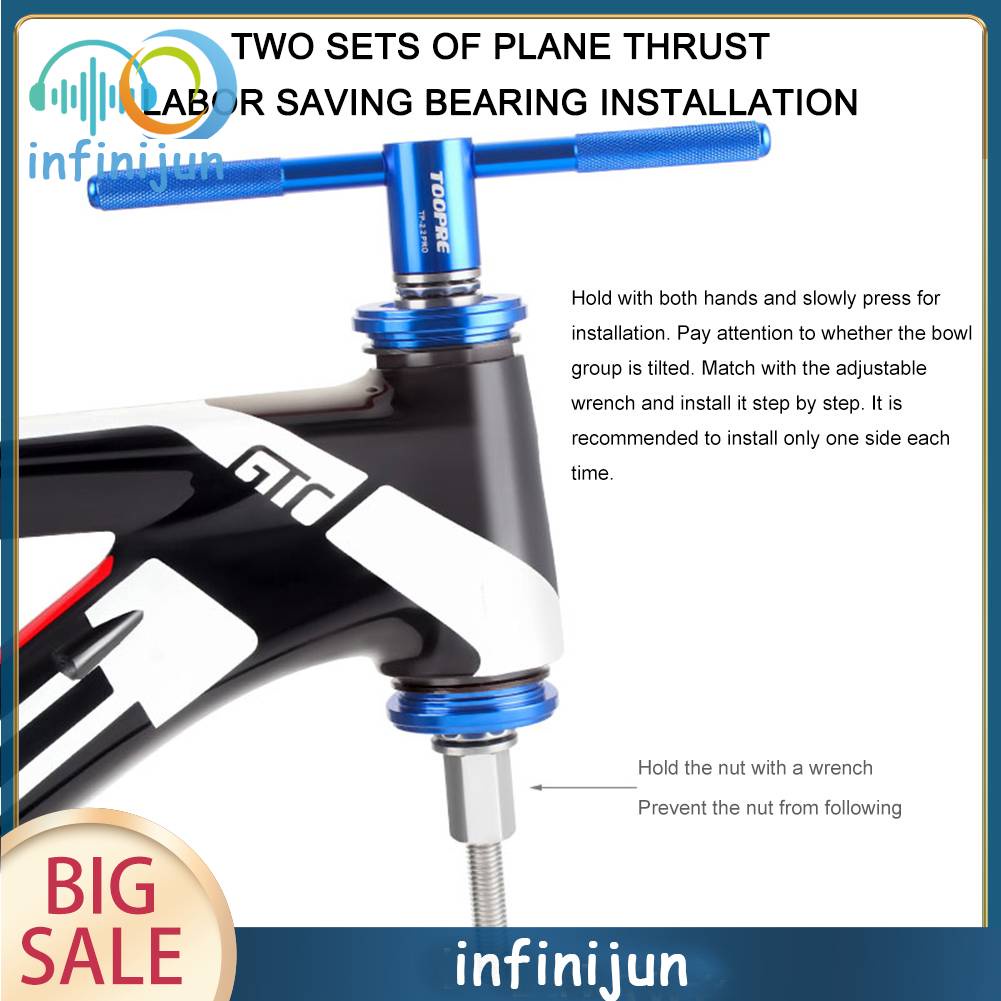 Bộ Dụng Cụ Lắp Đặt Giữa Tai Nghe Trên Xe Đạp MTB