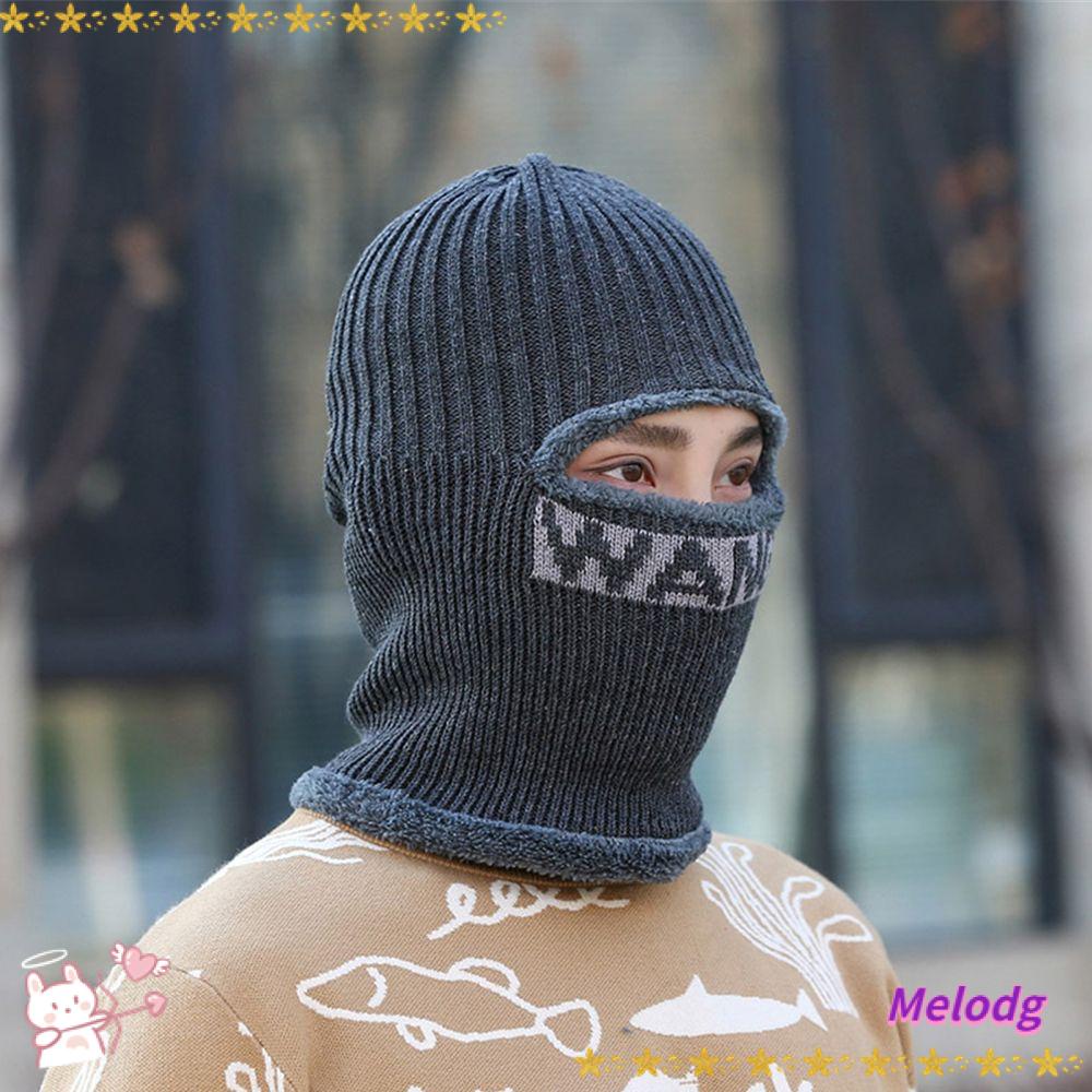 MELODG Mũ Len Balaclava Giữ Ấm Cổ