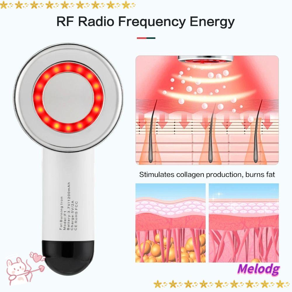 Máy Mát Xa Đốt Cháy Mỡ Thừa EMS Có Đèn LED Hồng Ngoại 9 Trong 1 Loại Bỏ Nếp Nhăn Và Giảm Cân