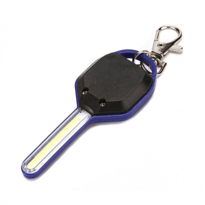 Móc Khóa Đèn Pin LED Mini Siêu Nhẹ Hình Chìa Khóa Bỏ Túi Chống Thấm Nước Tiện Dụng
