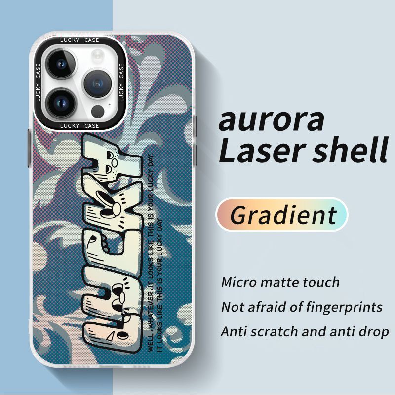 Ốp Điện Thoại Màu Laser In Họa Tiết Độc Đáo Thời Trang Cho Iphone Xr12678Plus 1314