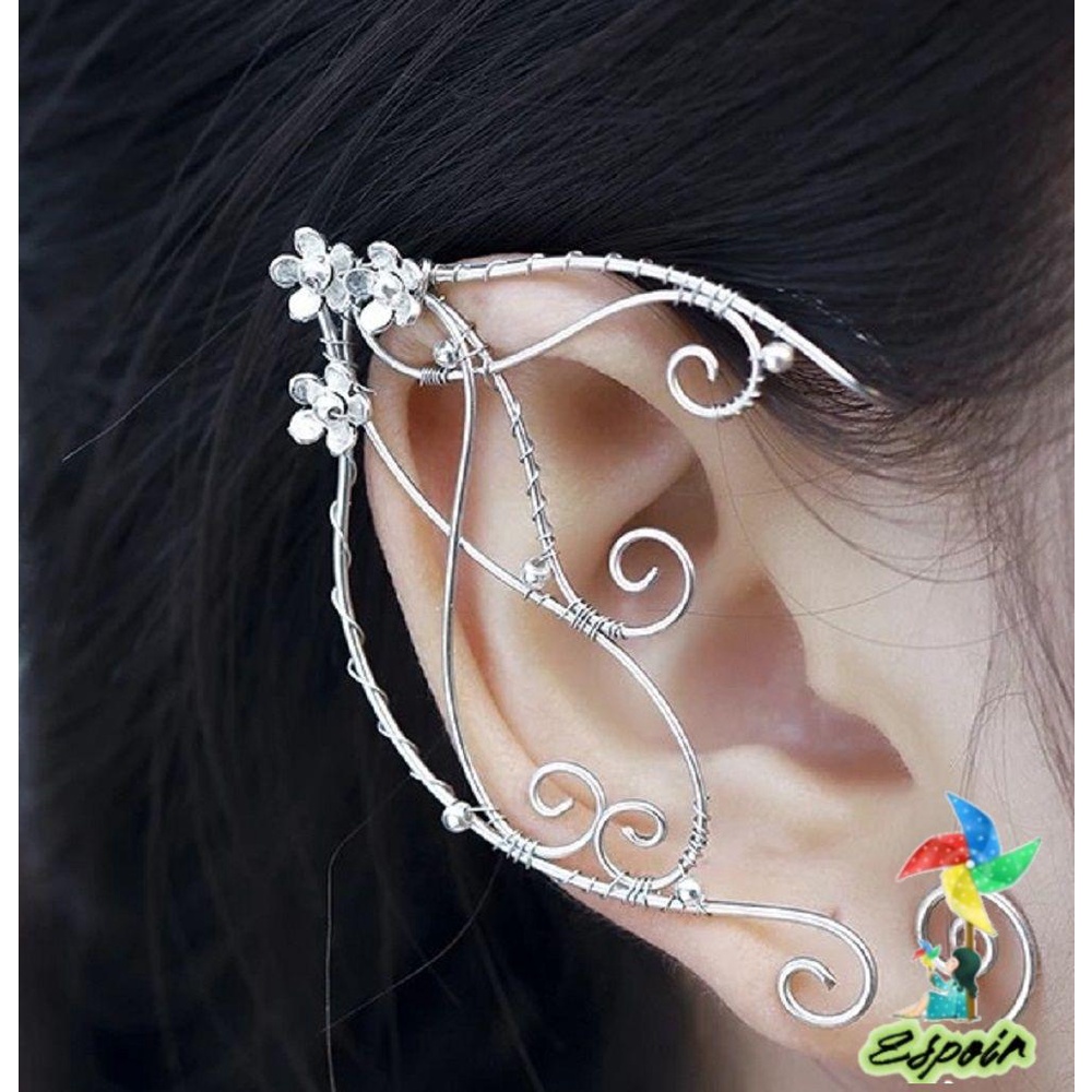 ESPO Bông Tai Dáng Dài Bằng Hợp Kim Phong Cách Cổ Điển Thời Trang Cho Nữ