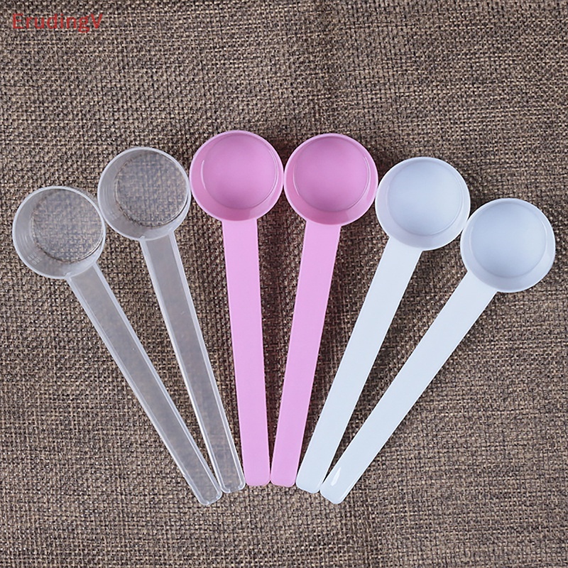 Bộ 4 Muỗng Đo Lường 5 / 10g Bằng Nhựa PP Tiện Dụng Cho Nhà Bếp