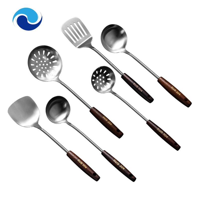 Bộ Dụng Cụ Nấu Ăn Nhà Bếp Bằng Thép Không Gỉ Chất Lượng Cao