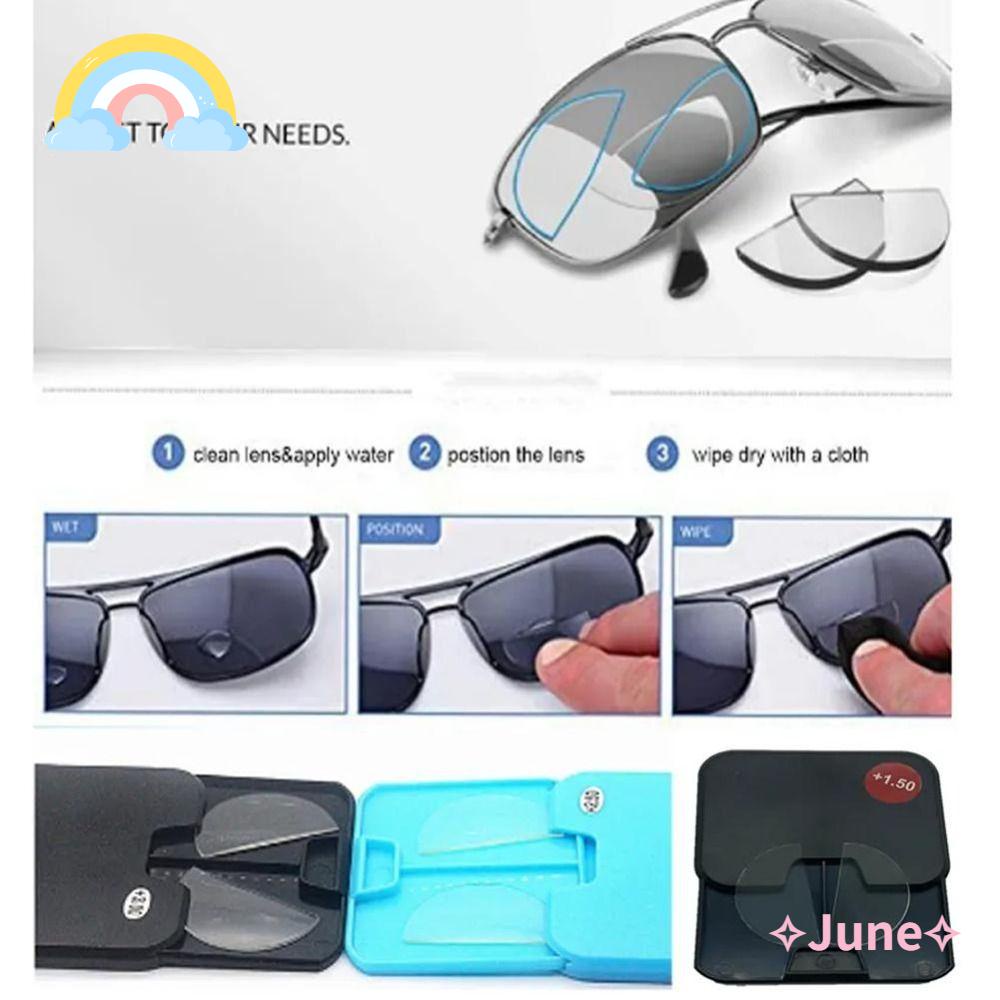 JUNE Bifocal Kính Đọc Sách Chất Lượng Cao Thay Thế Cho Kính Bơi