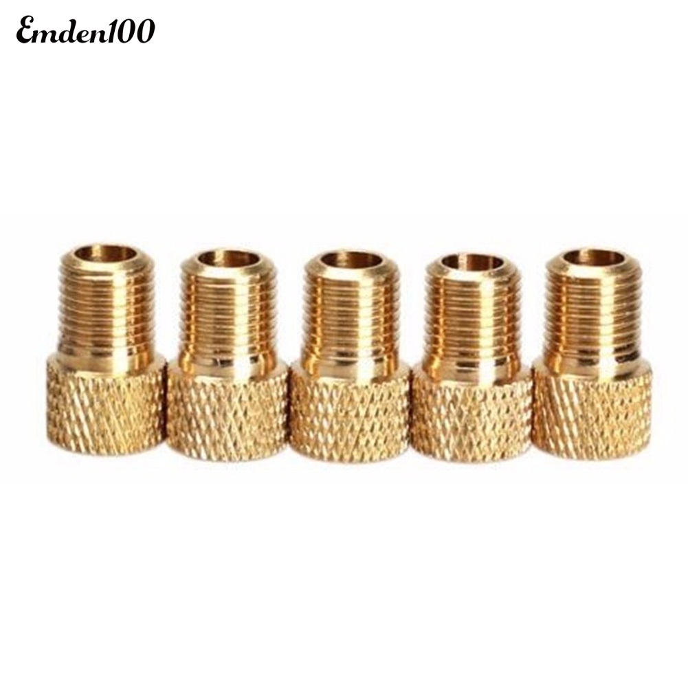 Set 5 Đầu Nối Van Bơm Hơi Xe Đạp Tiện Lợi