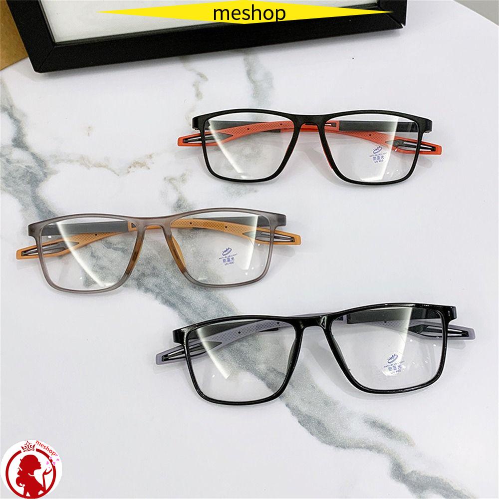 ME Mắt Kính Chống Tia Sáng Xanh Gọng Lớn Bằng Silica Gel Cổ Điển Cho Nữ