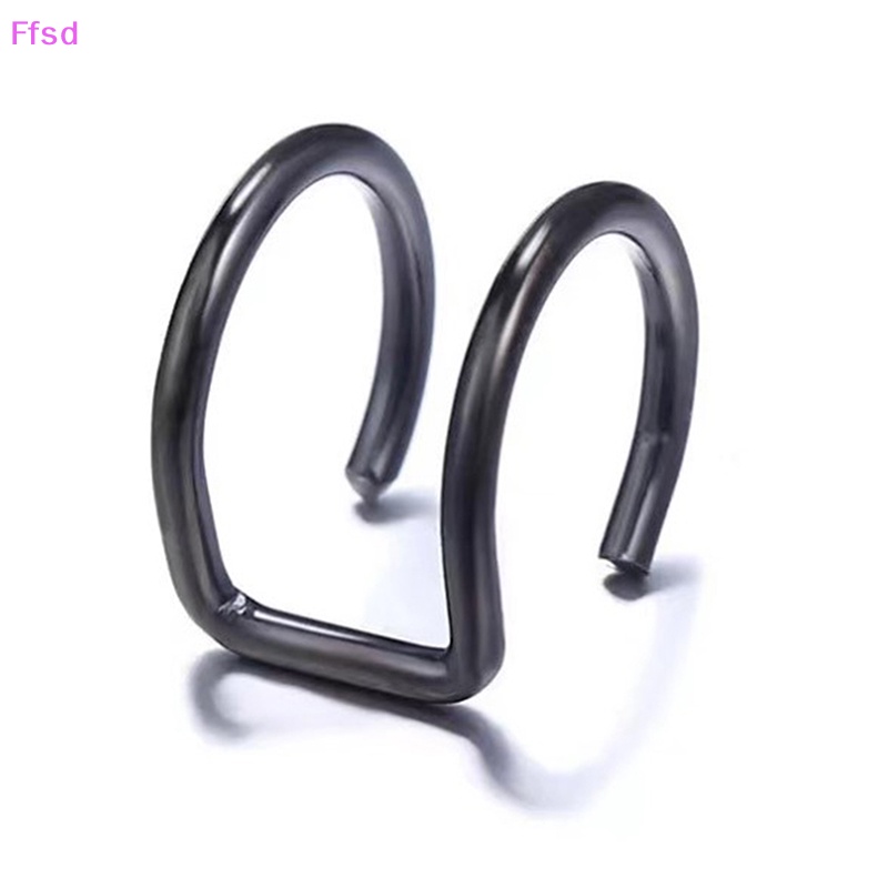 {Ffsd} Set 12 Bông Tai Kẹp Vành Tai Hình Lá Không Cần Xỏ Lỗ Dành Cho Nữ