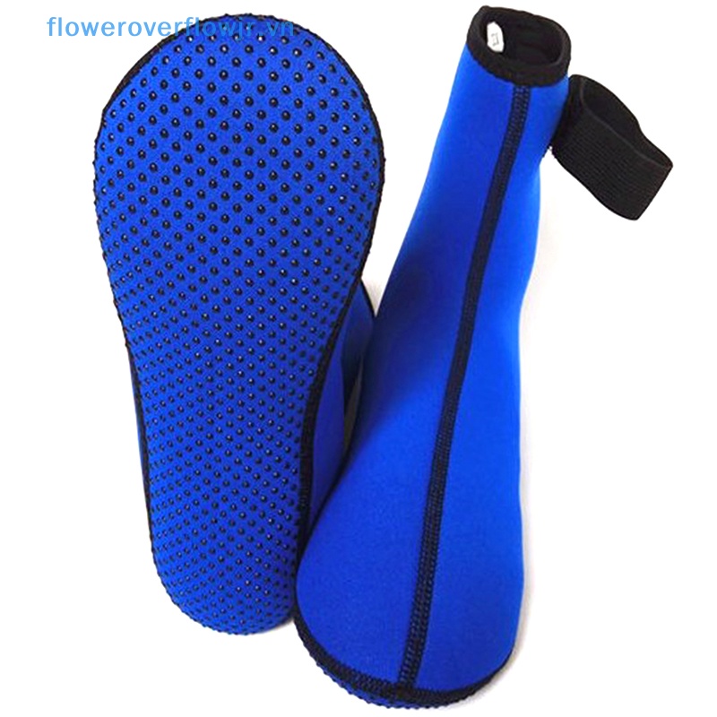 Giày Bốt Đi Biển / Lặn Dày 3mm Bằng Cao Su Tổng Hợp Chống Trượt