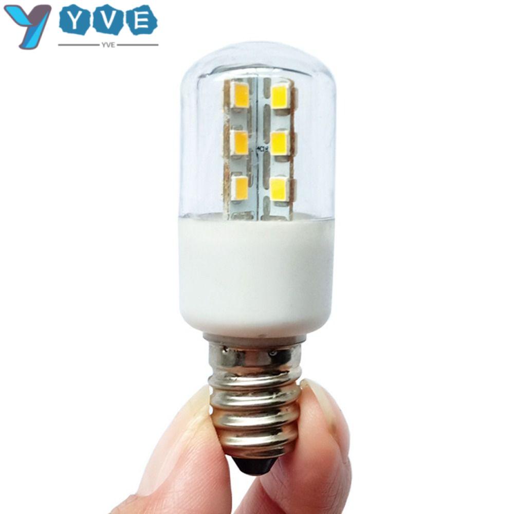 YVE Bóng Đèn LED E12 E14 110V 220V Ánh Sáng Trắng
