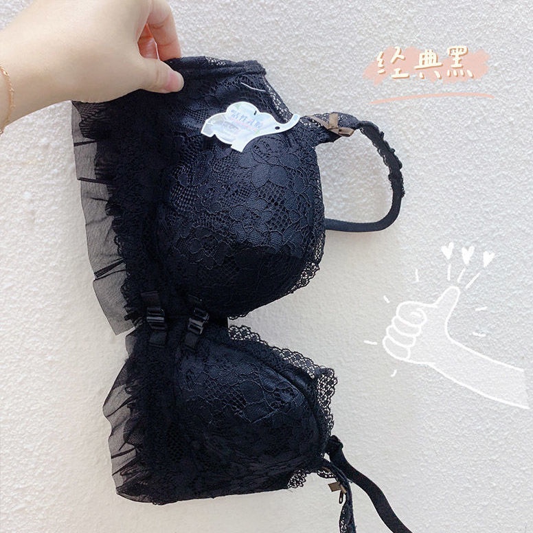 Áo Ngực Mỏng Cài Nút Phía Trước Không Gọng Thép Chống Chảy Xệ 7.1 Cho Nữ