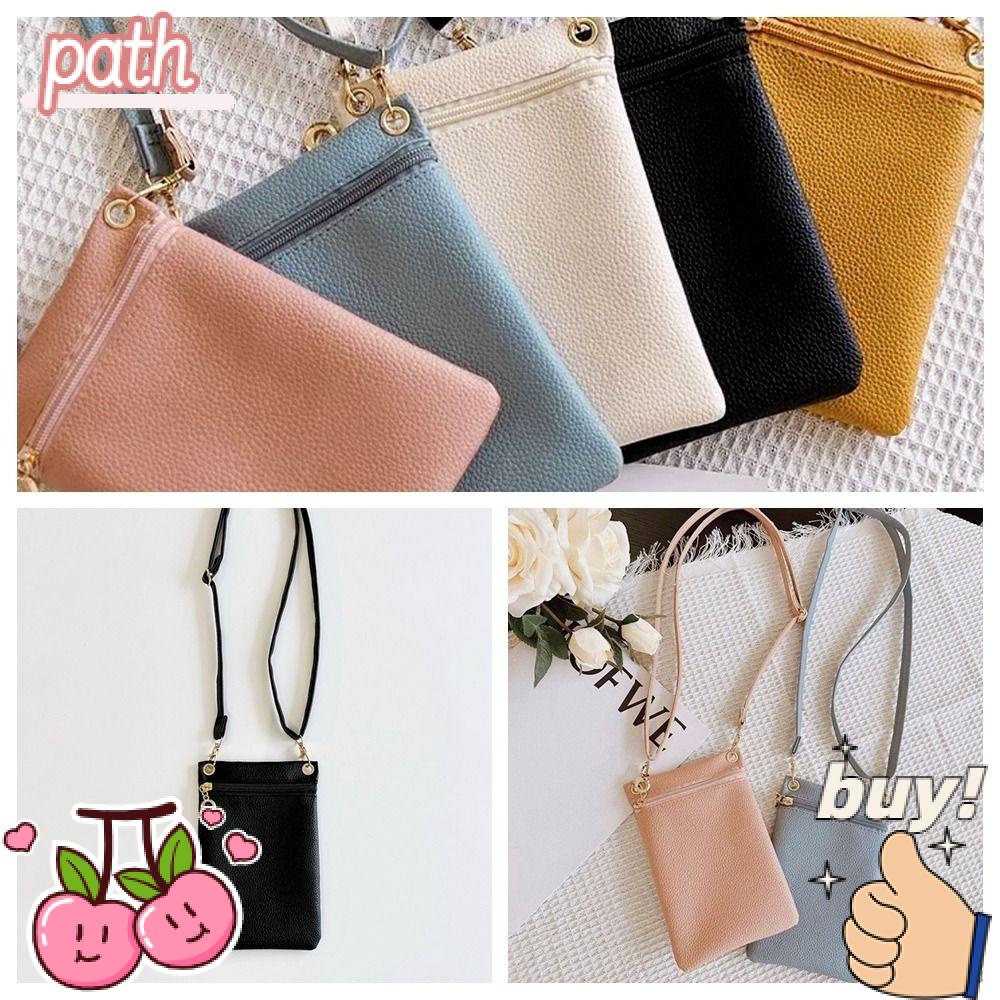 PATH Túi Xách Đeo Vai Họa Tiết Trái Vải Cho Nữ