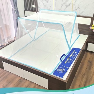 Màn chụp tự bung gấp gọn tiện dụng mẫu mới nhất 2023 -mùng chụp tự bung người lớn kiểu xếp