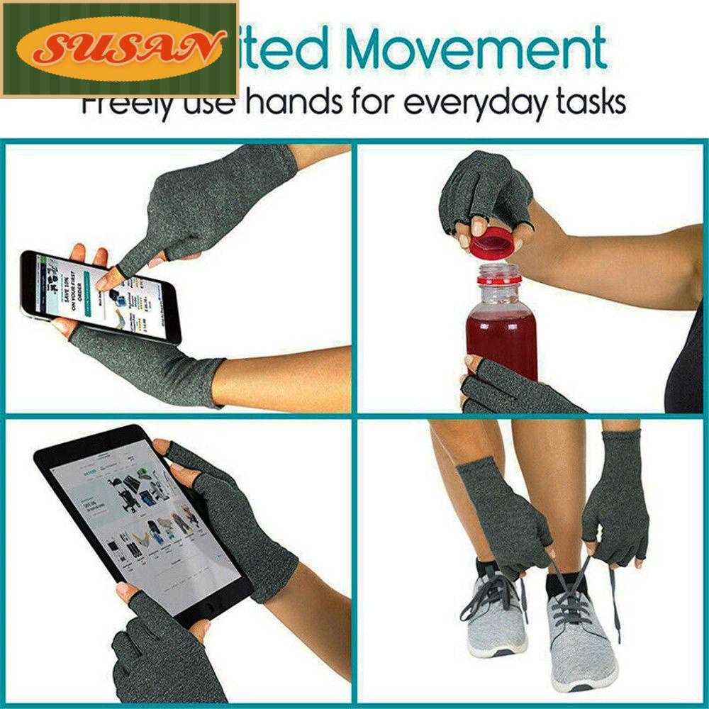 SUSANS Găng Tay Câu Cá Thể Thao Giảm Đau Khớp Thời Trang