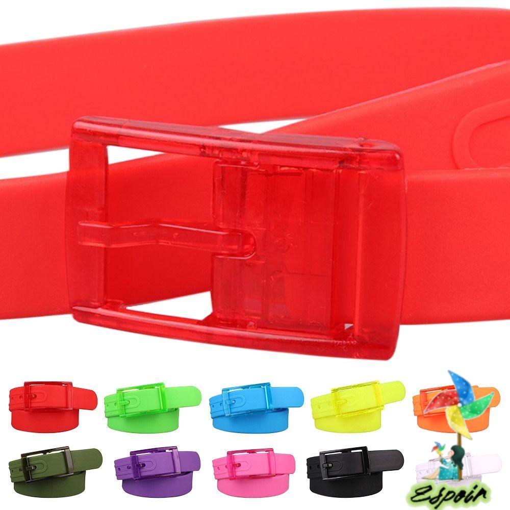 ESPO Thắt Lưng Silicone Kiểu Dáng Đơn Giản Hợp Thời Trang