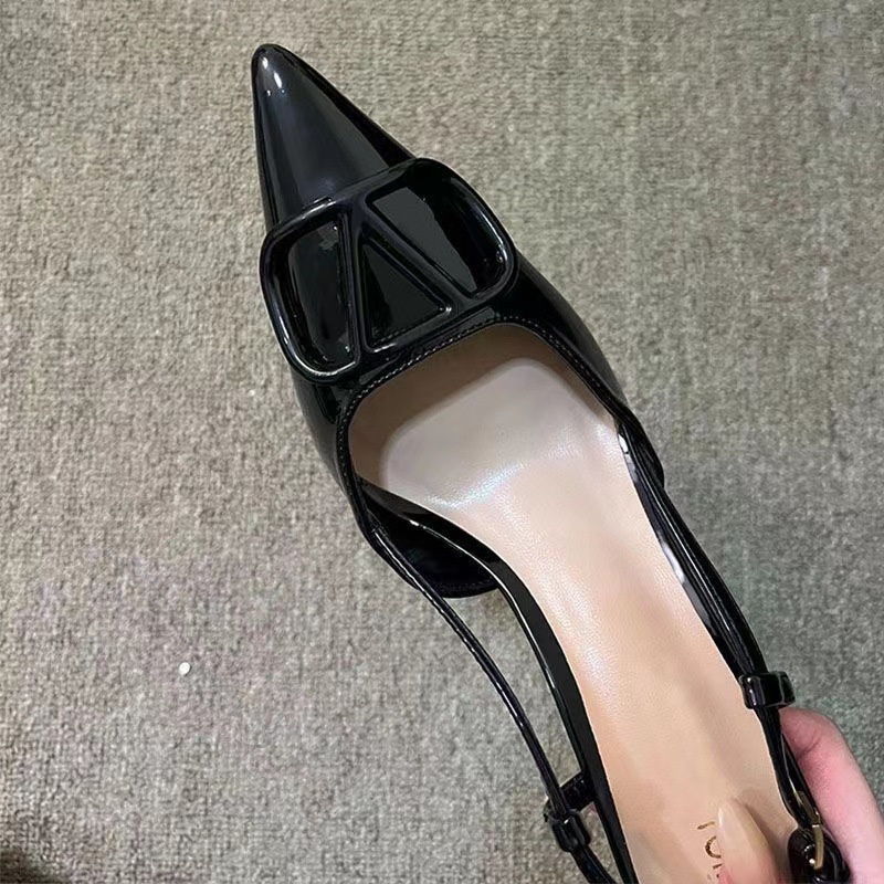 Sandal Cao Gót Mũi Nhọn Thiết Kế Mới Thời Trang 2023 Dành Cho Nữ