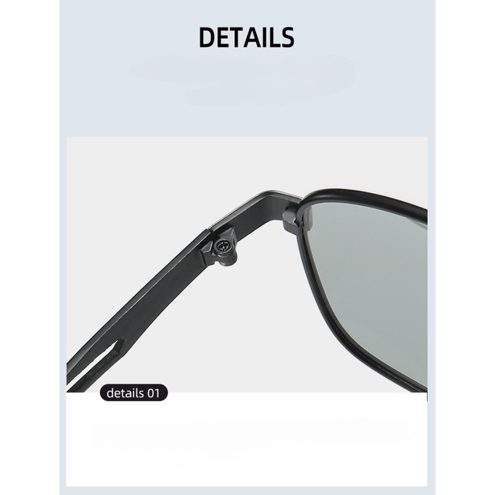 Kính Mát Phân Cực Thay Đổi Màu Sắc Ngày Và Đêm Cho Nam