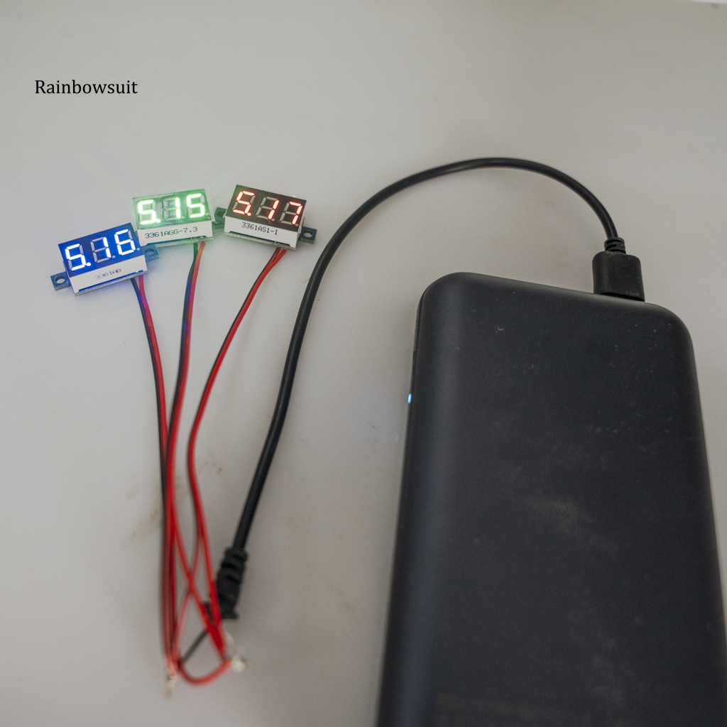 Mô Đun Kiểm Tra Điện Áp JH_VDCS1-V03 Màn Hình LED 0.36 Inch DC0-40V Độ Chính Xác Cao