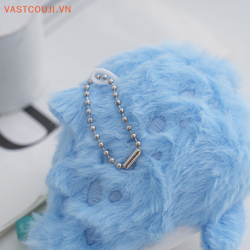 1 Móc Khóa Hình Chim Cánh Cụt Nhồi Bông Dễ Thương